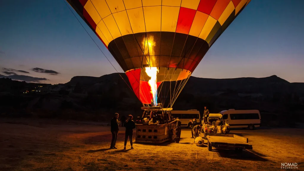 hot air balloon ride Marrakech