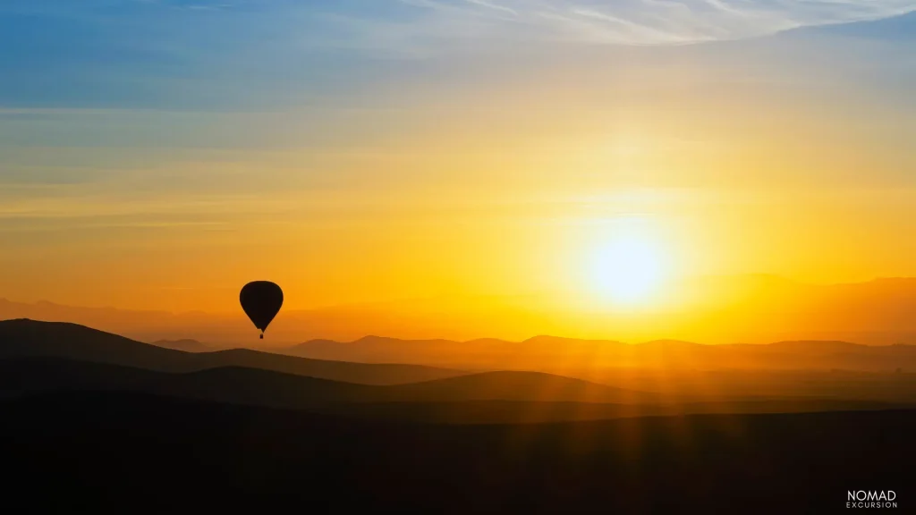 sunrise hot air balloon ride marrakech